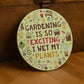 Garden Sign For Outdoor WET MY PLANTS Sign Wall Mounted Sign