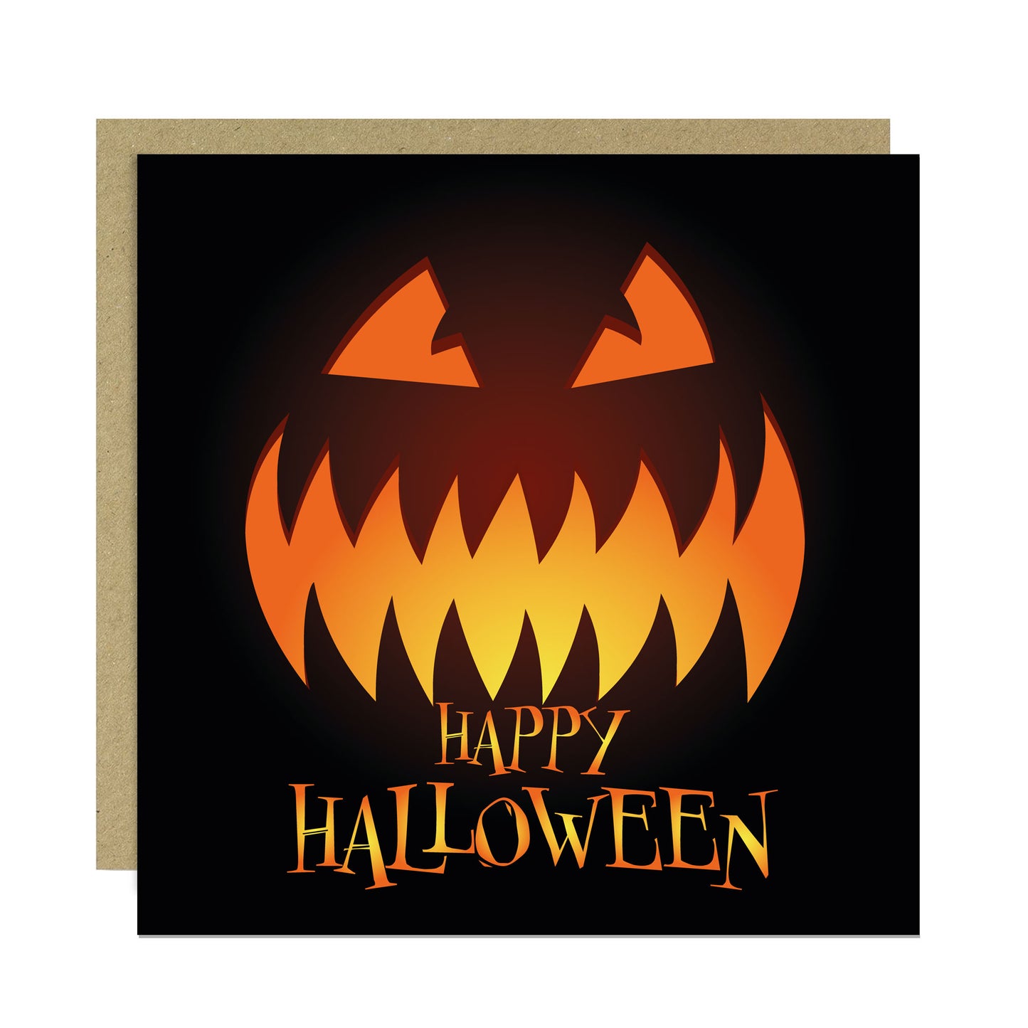 Halloween Cards Pack of 6 Greetings Card With Envelopes For Kids