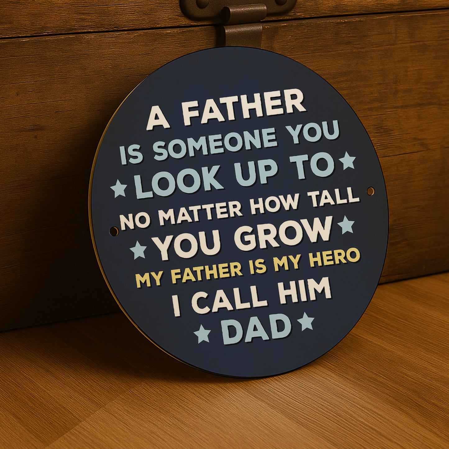 Gifts for Dad Hanging Acrylic Plaque Dad Birthday Gifts