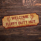 Funny Chicken Coop Welcome Sign Hen House Farm Outdoor Garden
