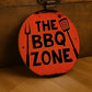 BBQ Sign For Garden Acrylic THE BBQ ZONE Sign For Home Outside