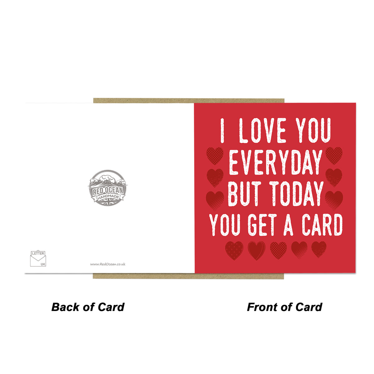 Valentines Day Card for Wife Husband Girlfriend Boyfriend