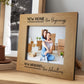 NEW HOME New Beginnings Gift For NEW HOME Oak Photo Frame