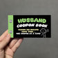Gift For Husband Coupon Book Couples Gift Fun Coupon Book