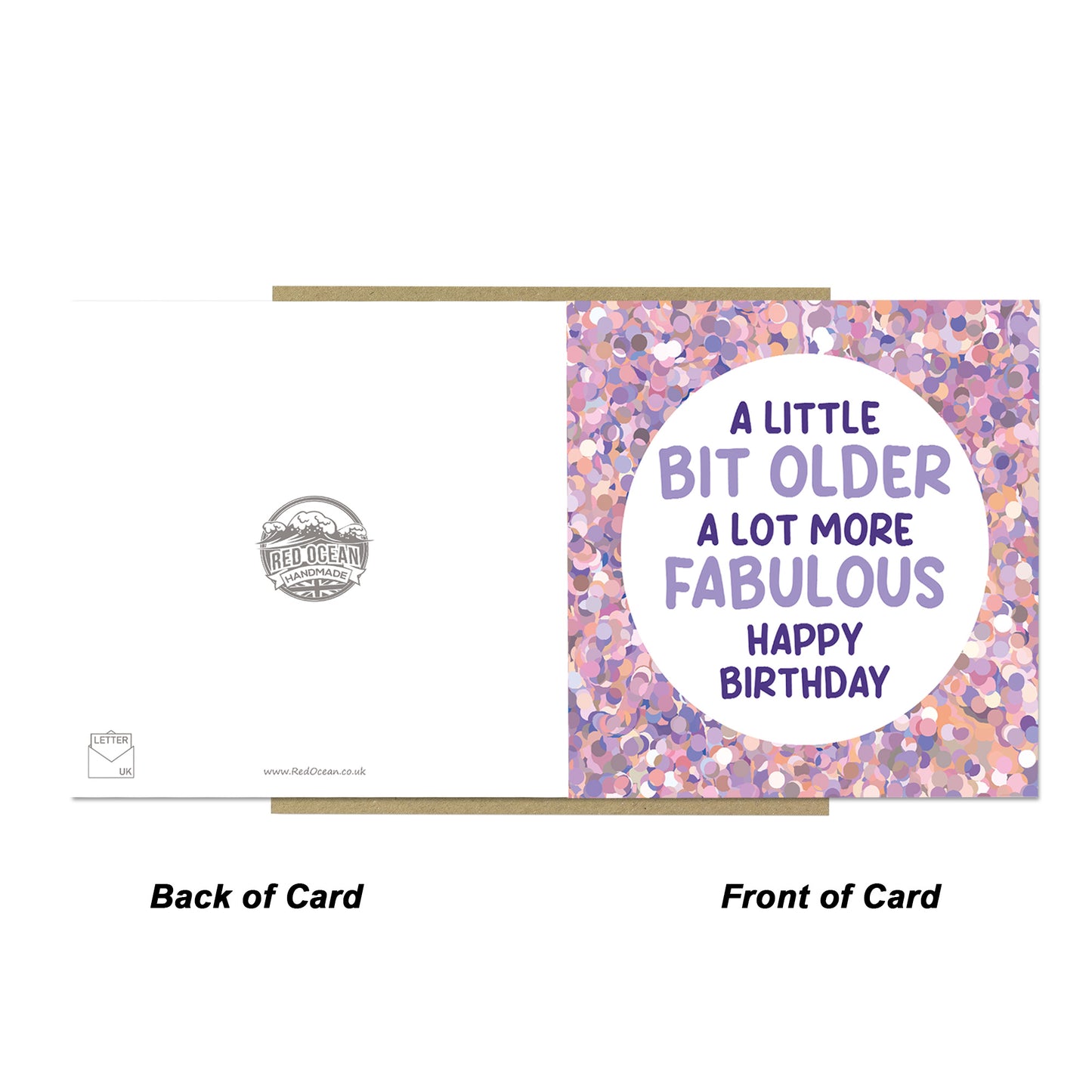 Funny Birthday Card For Women MORE FABULOUS Card For Mum