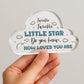 Gift For Baby Boy Baby Girl Baby Shower Gift Loved You Are Cloud