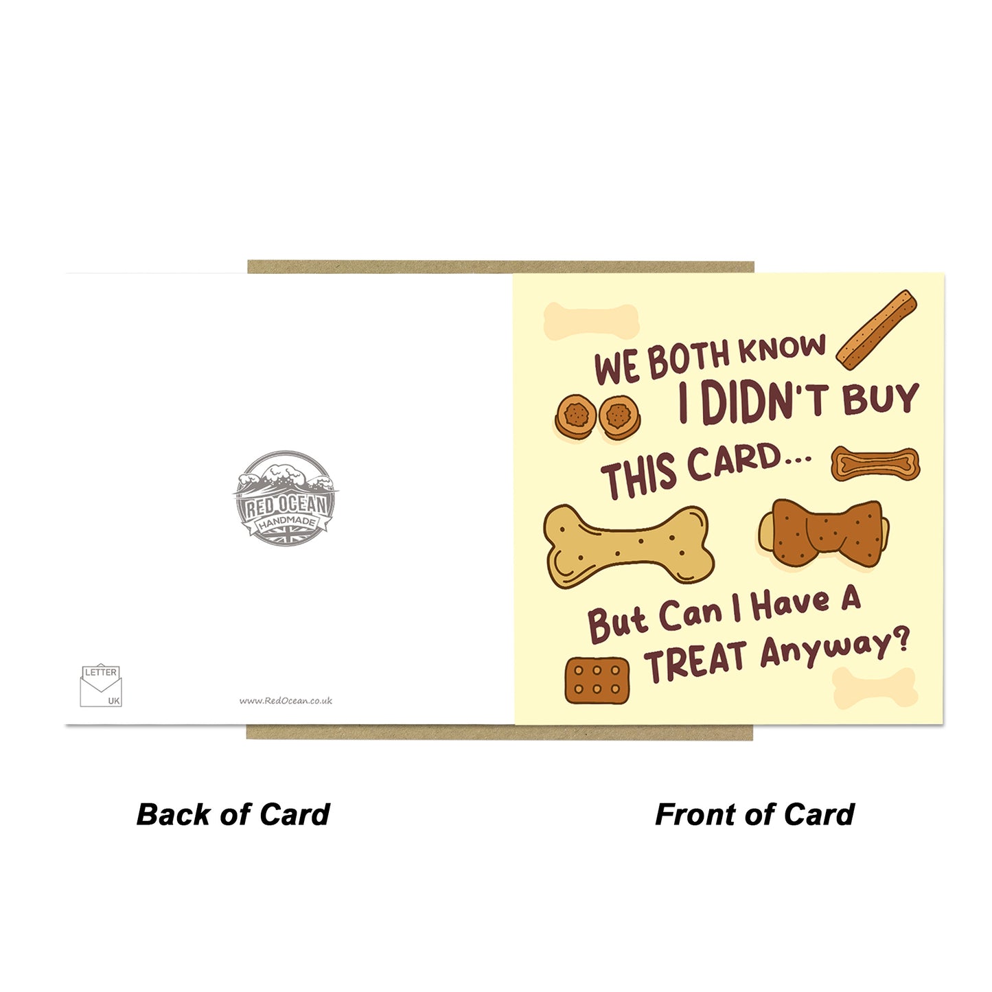 Funny Birthday Card from The Dog Joke Card for Dog Owner