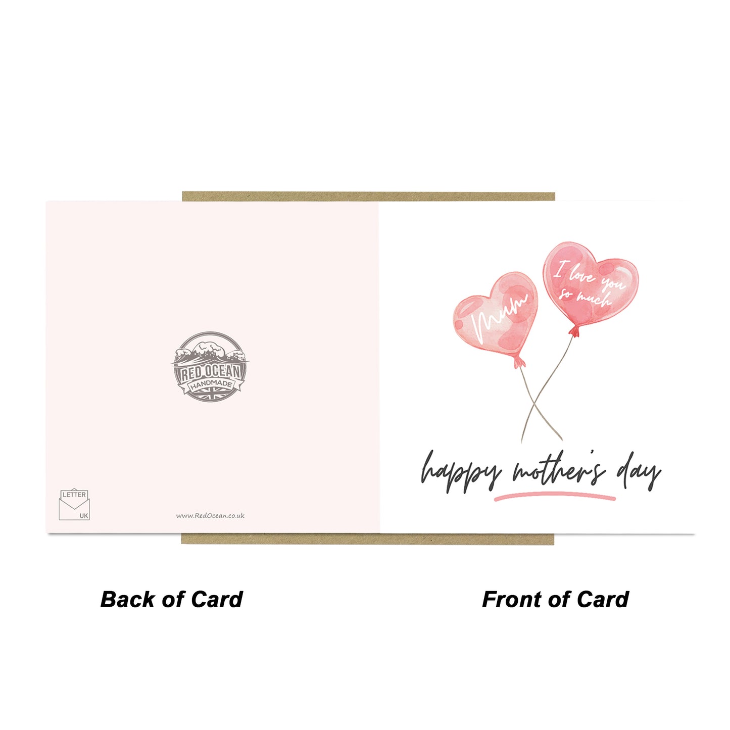 Mothers Day Card Mum I Love You So Much Card From Daughter Son