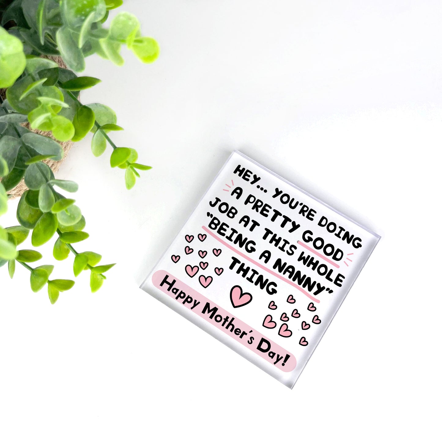 Funny Mothers Day Gift For Nanny Thank You Gift For Nanny