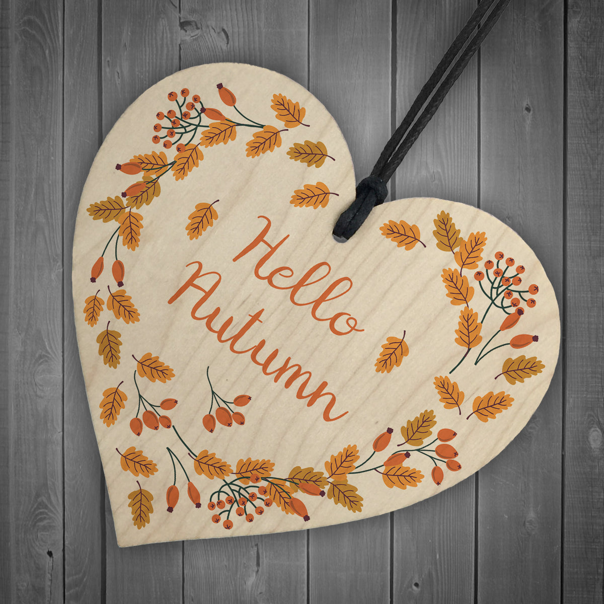 Hello Autumn Gifts Hello Autumn Sign Autumn House Decor