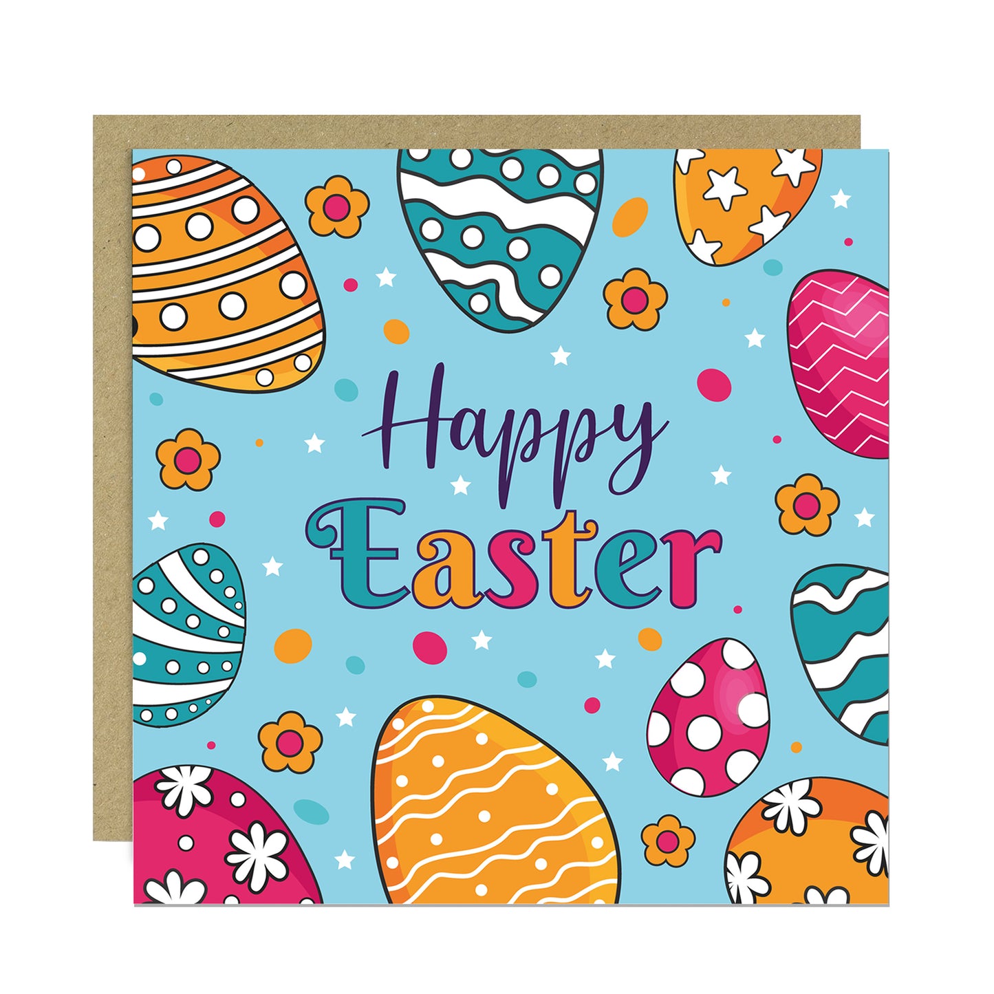 Multipack Of Easter Cards Pack of 6 Easter Cards Floral Design