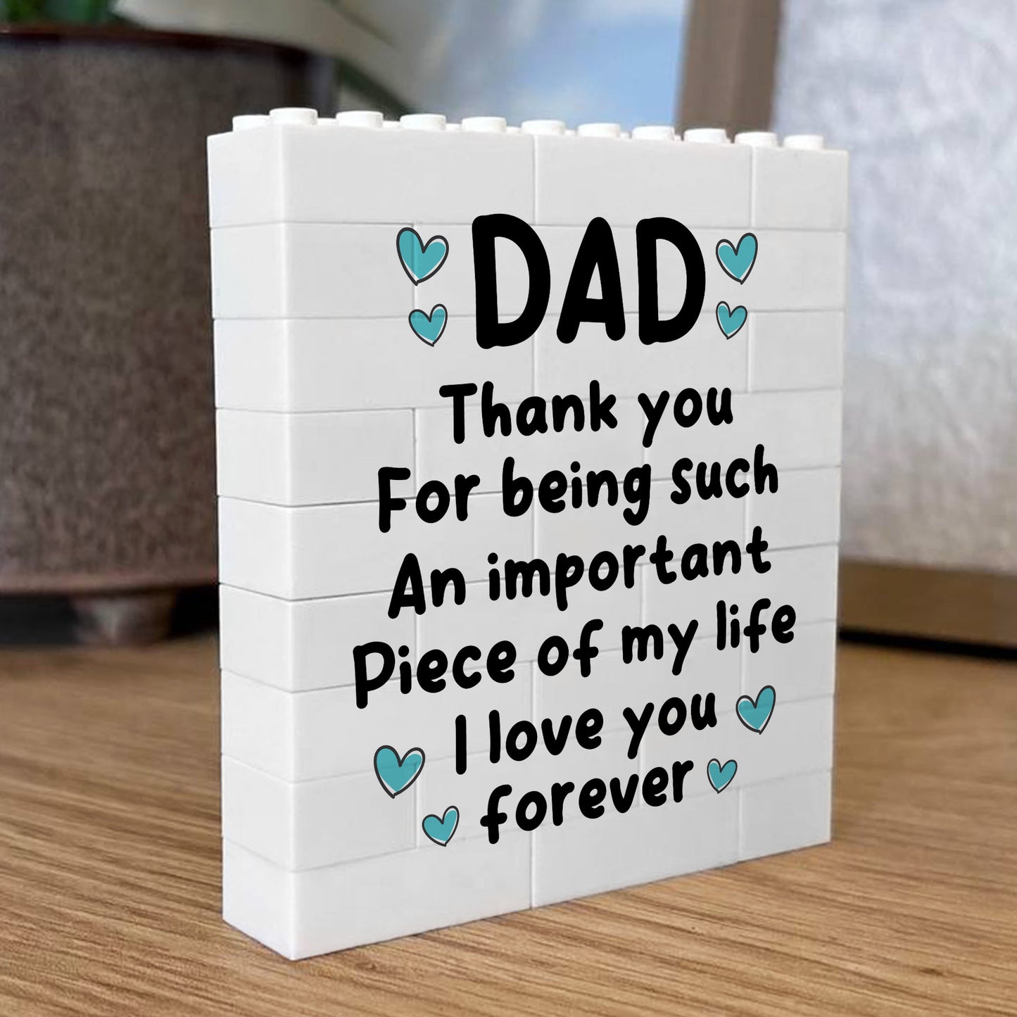 Dad Gift Building Block Puzzle Gift Thank You Gifts For Him Dad