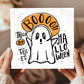 6 Pack Halloween Greeting Cards with Kraft Envelopes 145x15mm