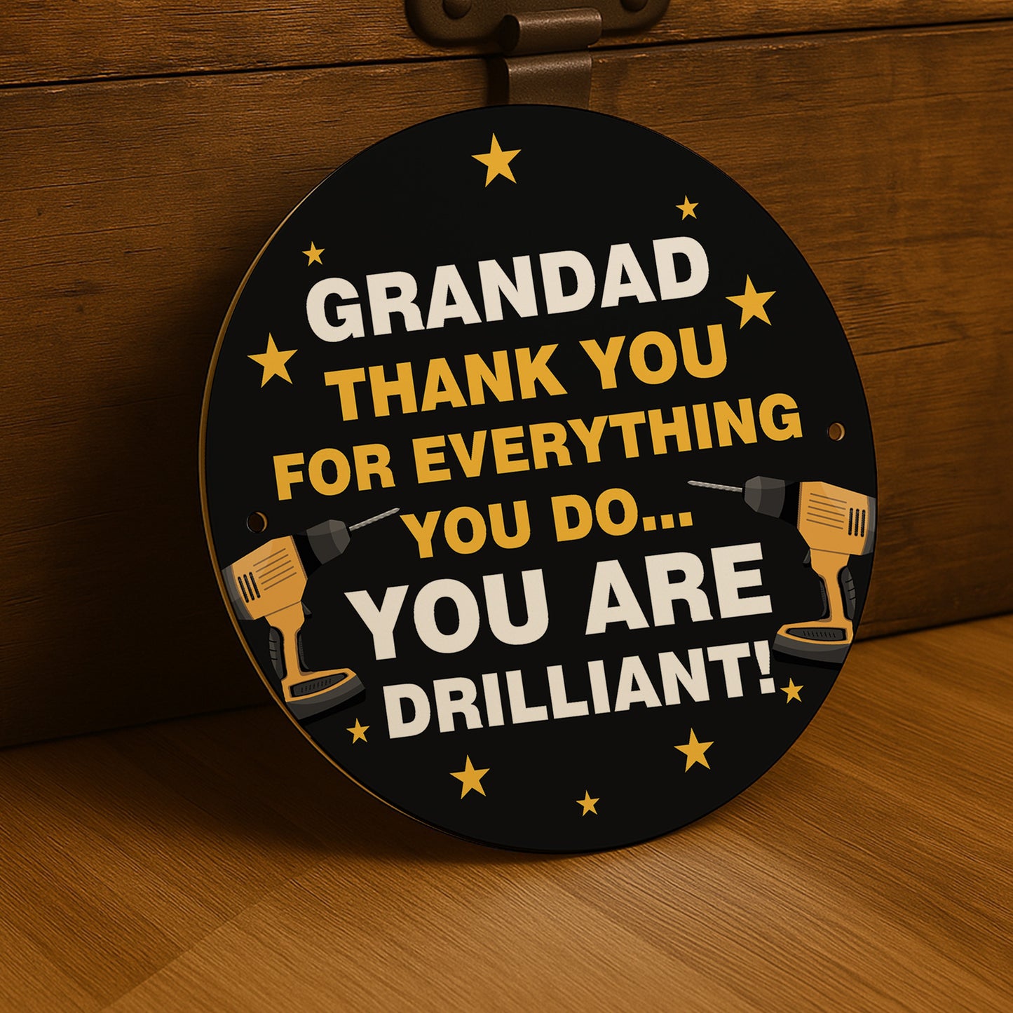 Grandad Gift For Fathers Day Birthday You Are Drilliant Man Cave