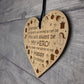 Grandad Happy Christmas Novelty Wooden Heart Gift For Grandad