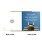 Hajj Kaaba Card Umrah Mubarak Dua Blessings Muslim Islamic Cards