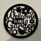 Garden Welcome Sign Garden Signs For Outside Acrylic Wall Plaque