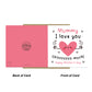 Mothers Day Card For Mummy With Envelope Mothers Day Cards