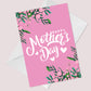 Mothers Day Card Unique Mum Mothers Day Cards With Floral Print