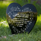 Muslim Islamic Beloved Friend Memorial Plaque Acrylic Heart