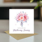 Mothers Day Card Wood Heart Bundle Mothering Sunday Card
