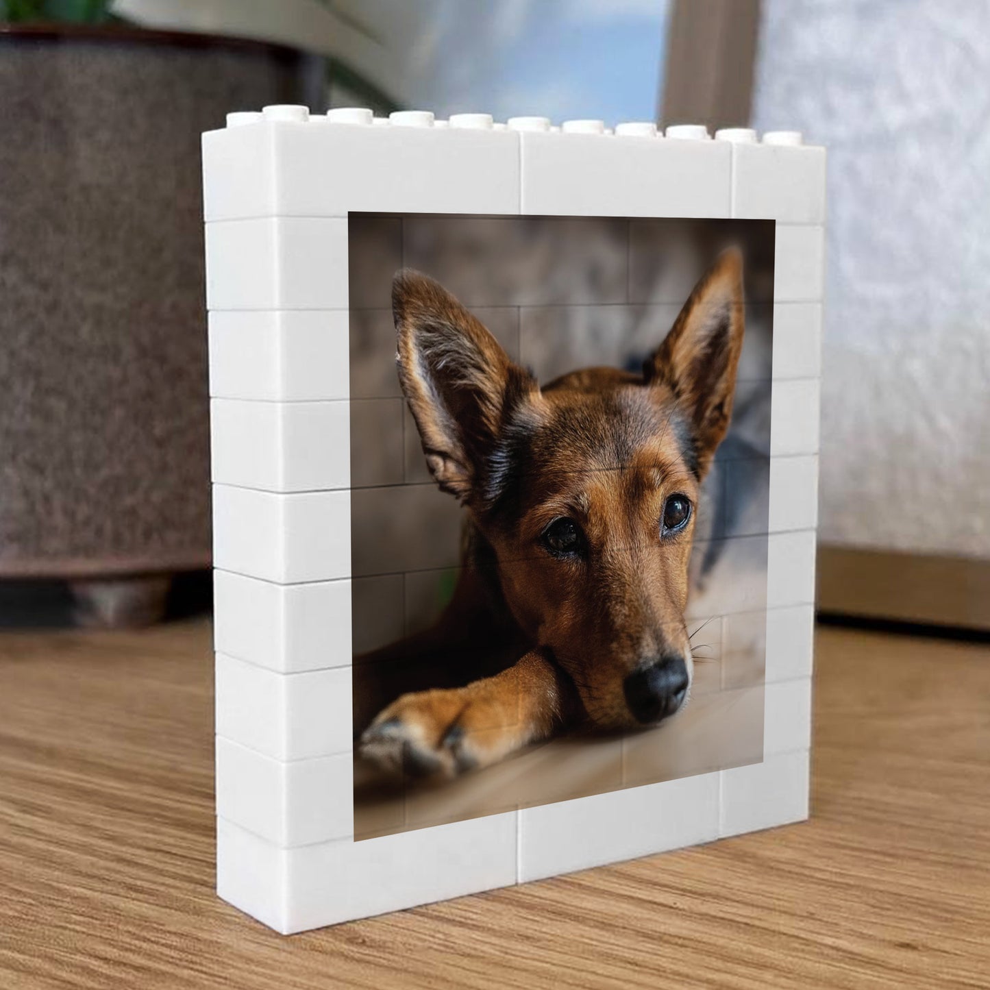Personalised Dog Photo Plaque Dog Gifts For Dog Lover Block