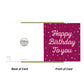 Happy Birthday Cards For Her With Envelope Polka Dot Card