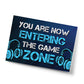 Gaming Sign Wall Art For Boys Bedroom Games Room Gamer Gift