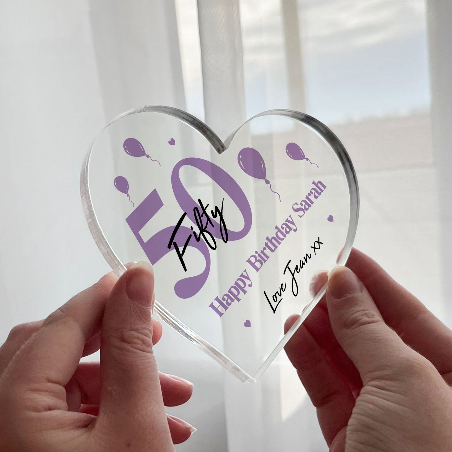 PERSONALISED 50th Birthday Gifts For Women Mum Sister Auntie Nan