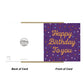 Happy Birthday To You Cards For Her With Envelope Polka Dot