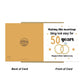 50th Wedding Anniversary Card For Husband Wife Couple