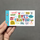 Traitor Coupon Book For Colleague Funny Leaving Job New Job