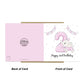 2nd Birthday Card For Girl Daughter 2nd Birthday Card Niece