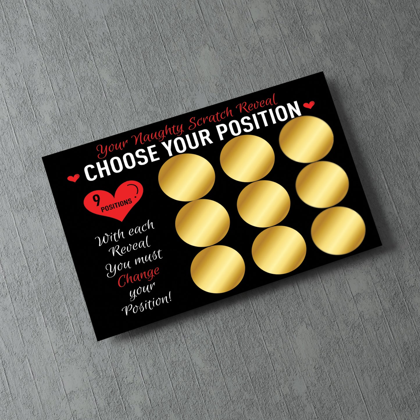 Naughty Scratch Card Gift For Couples Rude Gift For Boyfriend