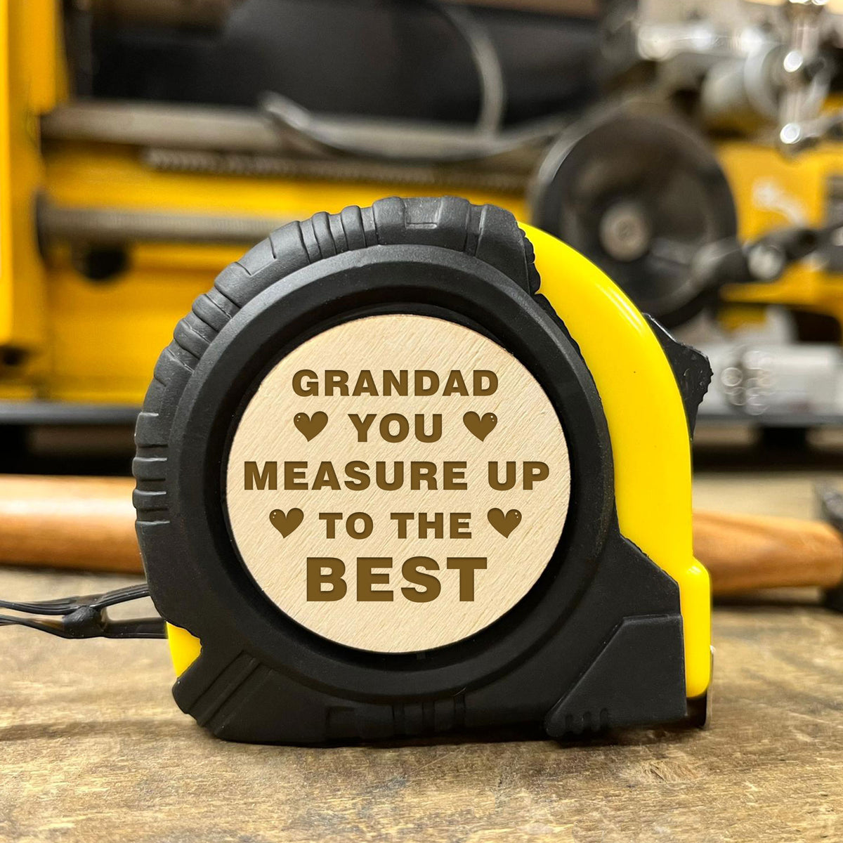 Grandad Gift Engraved Tape Measure Novelty Gift For Grandad