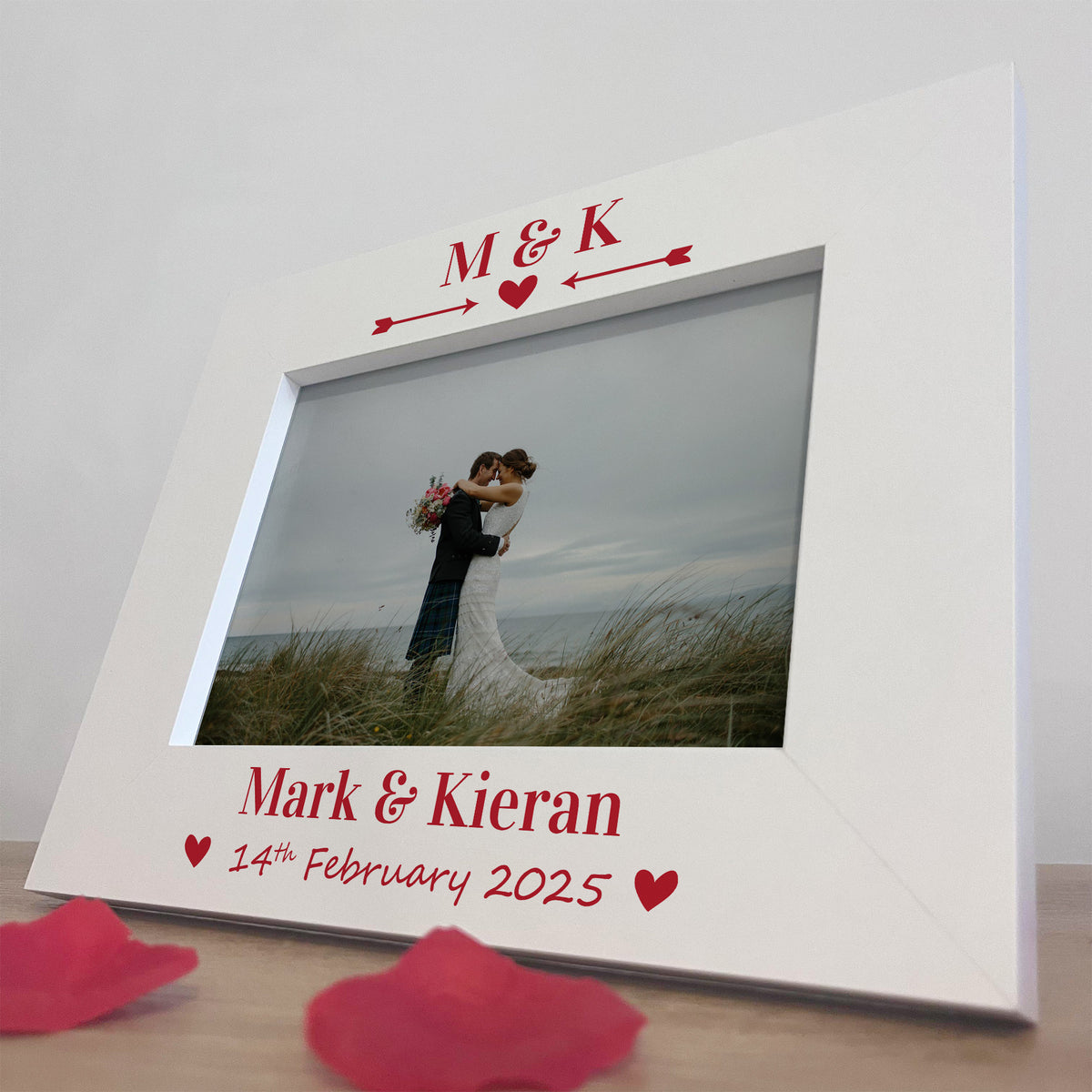 Personalised Couples Gift For Boyfriend Girlfriend Photo Frame