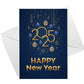 Happy New Year 2025 Cards Pack of 6 New Year Greeting Cards