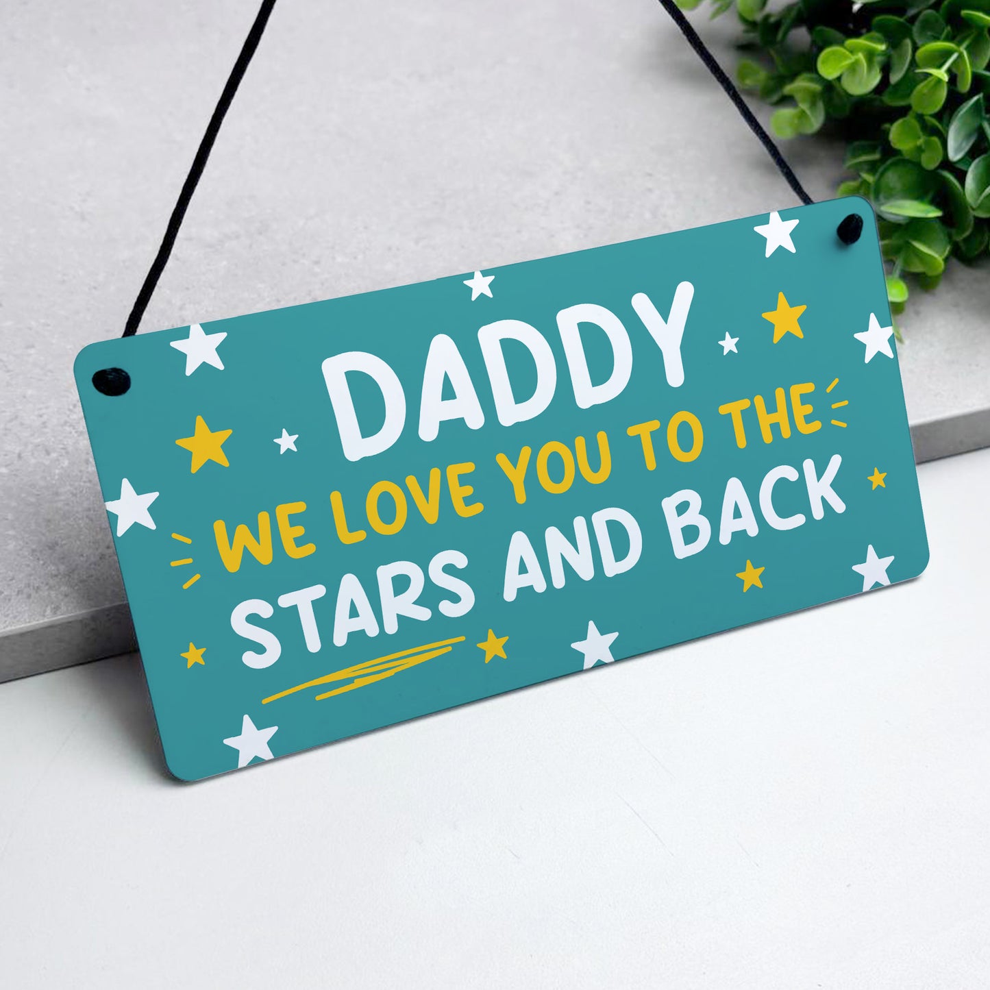 Daddy Gift For Birthday Fathers Day We Love You To The Stars