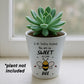 To My Teaching Assistant Thank You Gifts For TA Plant Pot