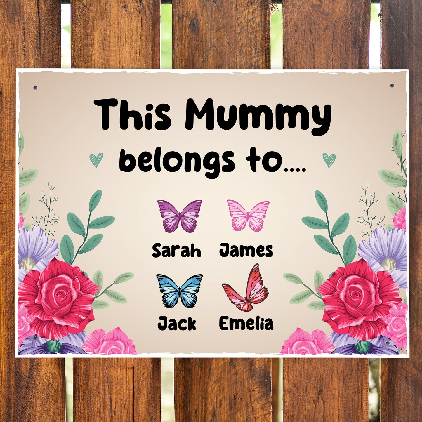 Mummy Gift For Mothers Day Gift For Birthday Mum Sign