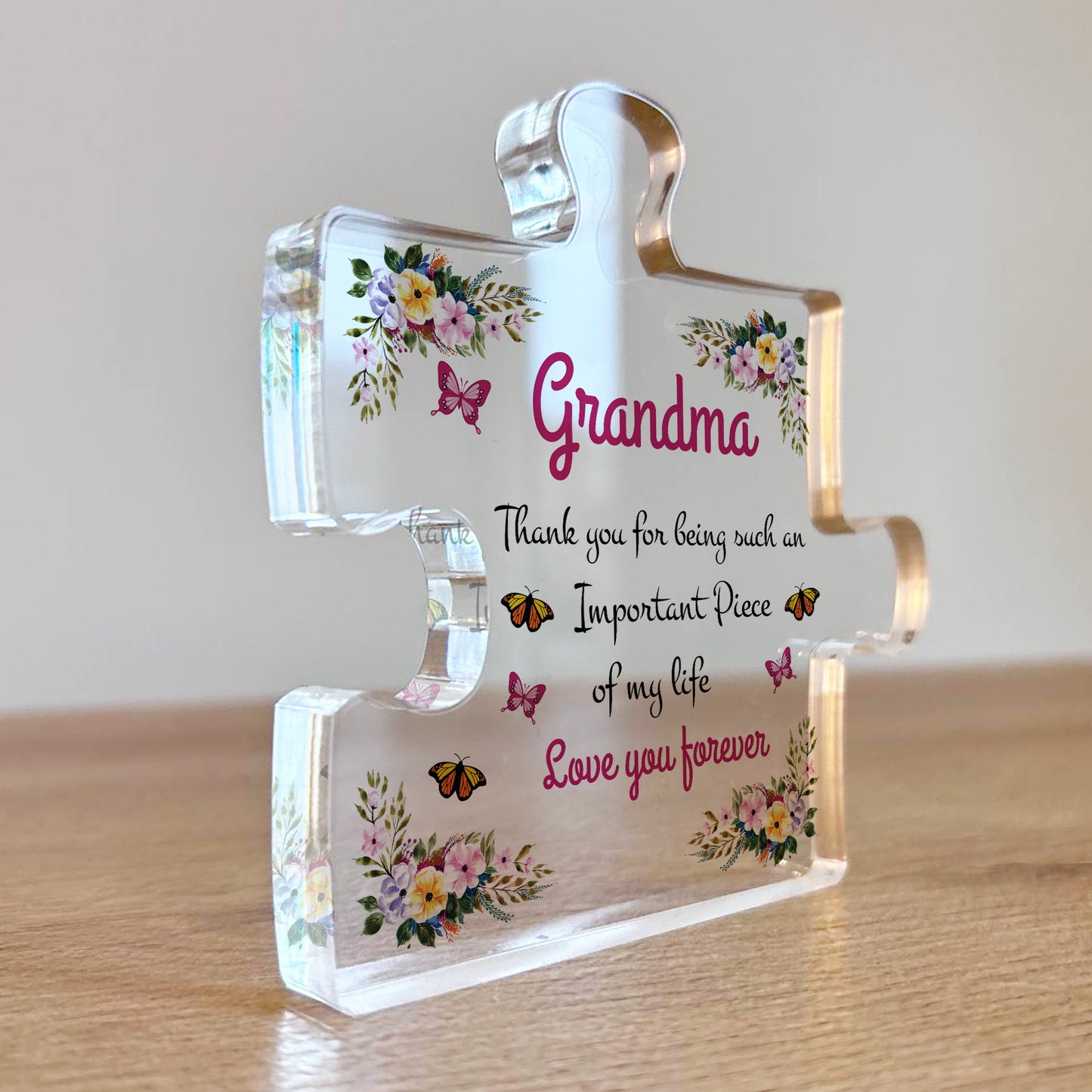 Grandma Birthday Gifts Presents Standing Plaque Keepsake
