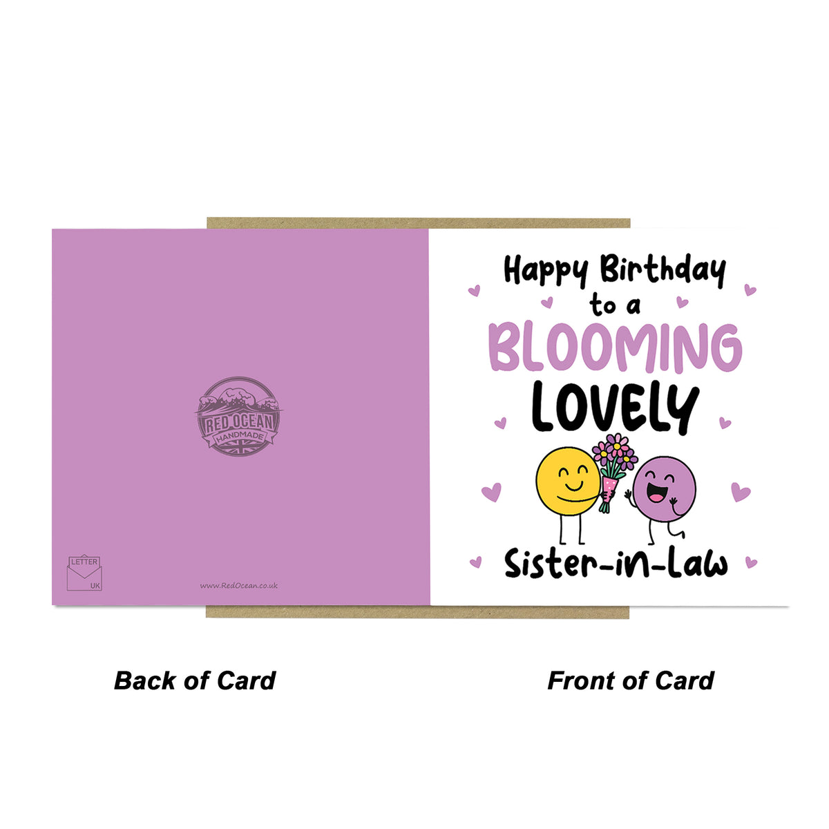 Happy Birthday Card For Sister In Law Blooming Lovely Sister
