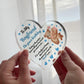 To My Boyfriend On Your Birthday Acrylic Plaque Birthday Gift