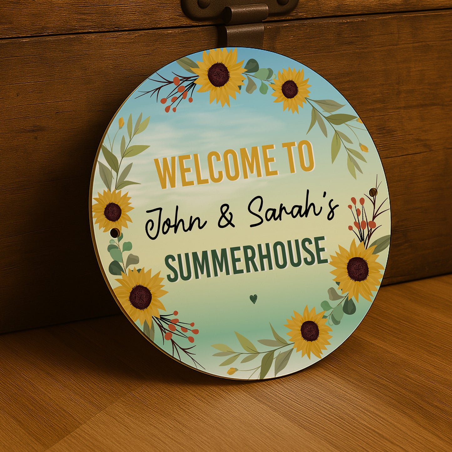 Personalised Welcome To Any Name's Summerhouse Sign For Garden