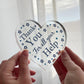 Thank You For All Your Help Gift For Teacher Colleague Volunteer