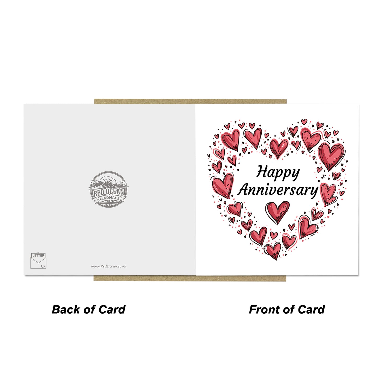 Anniversary Card For Couple Boyfriend Husband Wife 1st 10th 50th