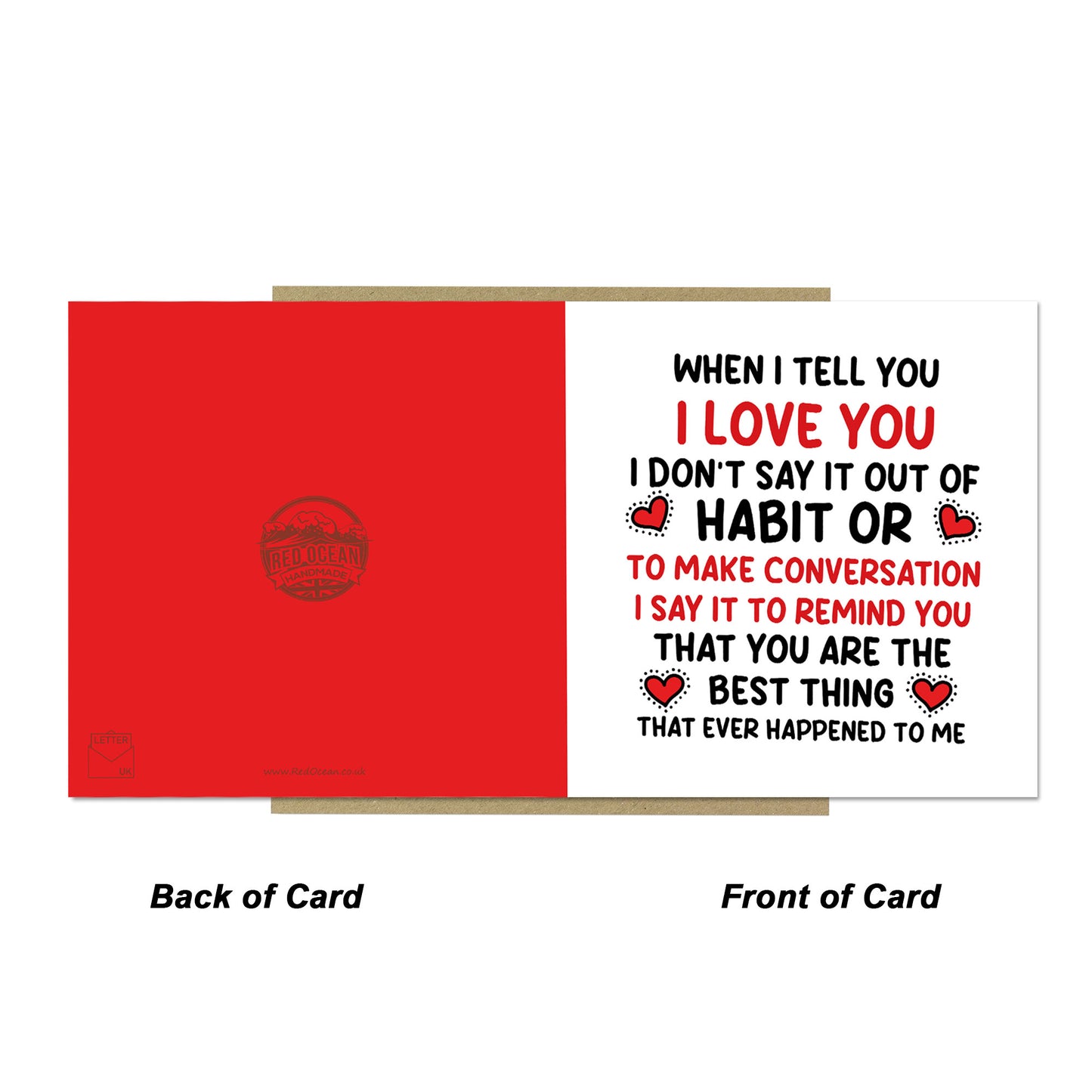 Card For Boyfriend Girlfriend Husband Wife Best Thing