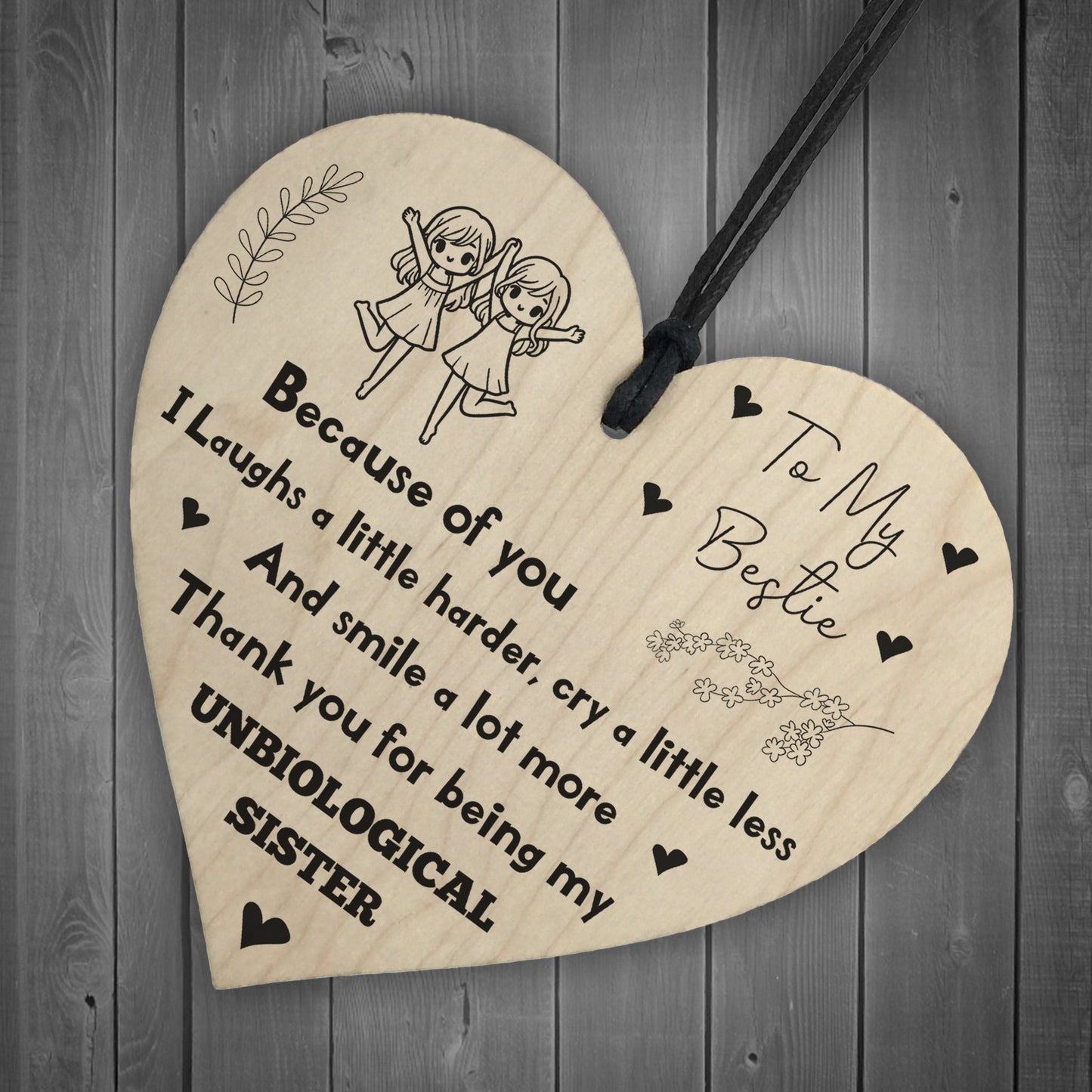 Best Friend Plaque Best Friends Gifts TO MY BESTIE GIFT