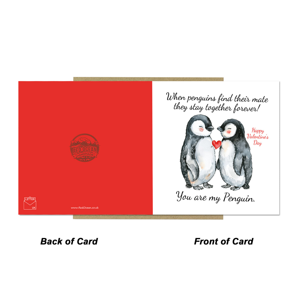 Valentines Day Card For Him Her Romantic Card For Partner