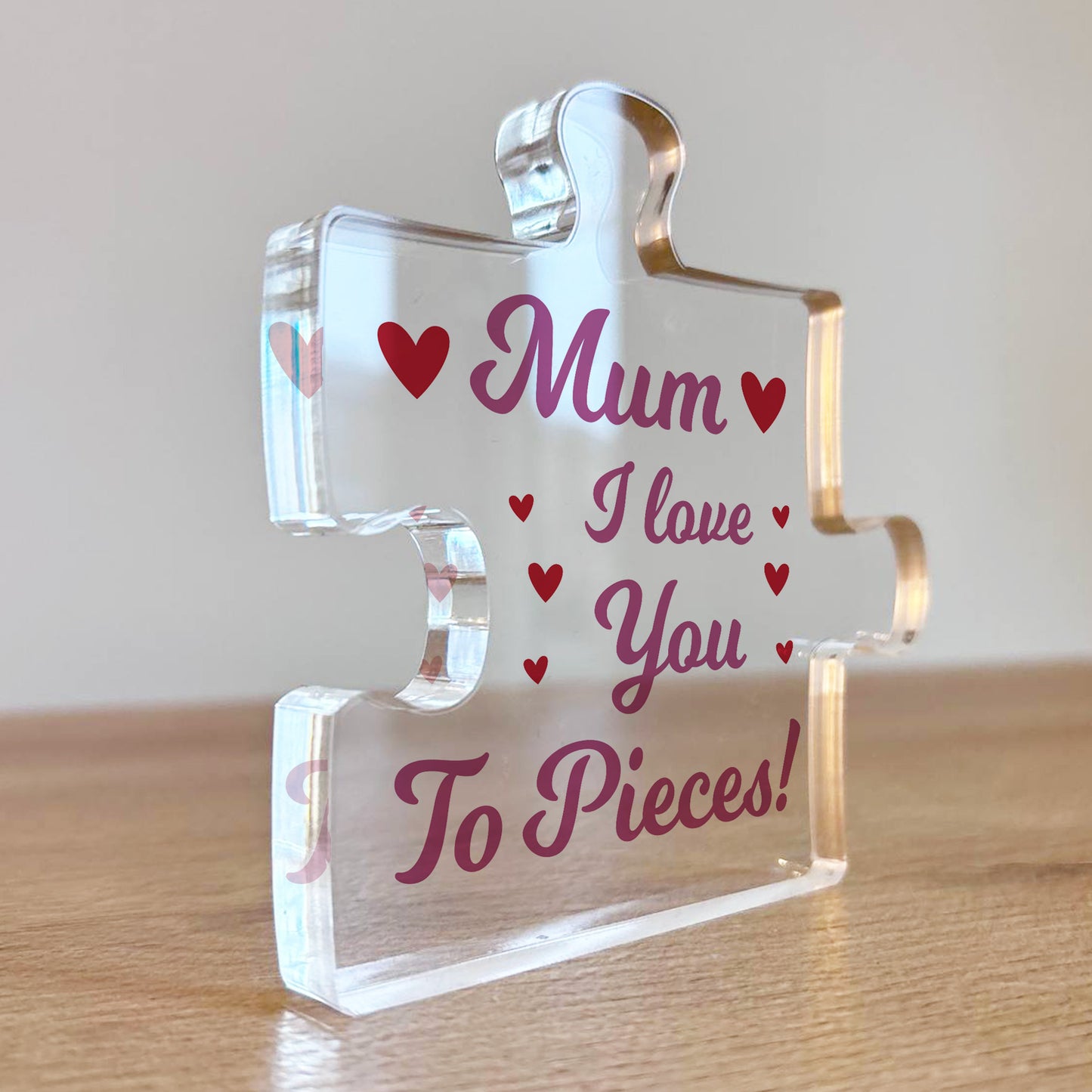 Gift For Mum I Love You To Pieces Gift From Daughter Son